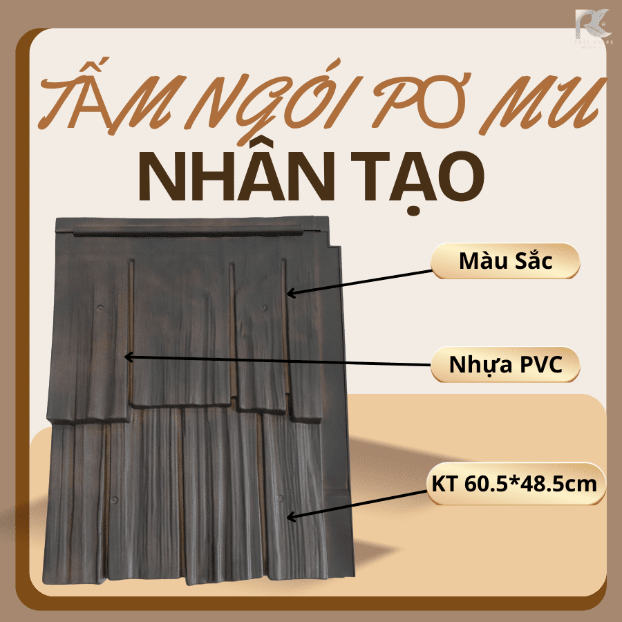 Tấm Ngói Giả Gỗ Pơ Mu Nhân Tạo: Mẫu Lợp Mái Xu Hướng Năm 2026 1 Tấm Ngói Giả Gỗ Pơ Mu Nhân Tạo: Mẫu Lợp Mái Xu Hướng Năm 2026